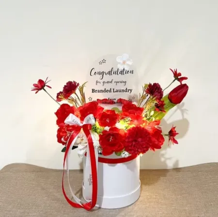 Bloom Box Akrilik Ucapan Grand Opening Nagekeo