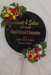 Papan Akrilik Ucapan Ulang Tahun Nagekeo